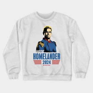 Vote for a Real Hero in 2024 US Election Crewneck Sweatshirt